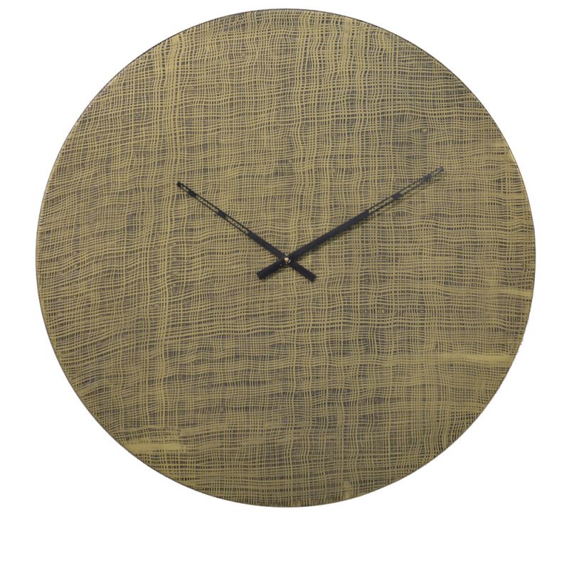Crestview Collection - Davis Sheet Textured Clock II - CVCZKN003B - CLOSEOUT