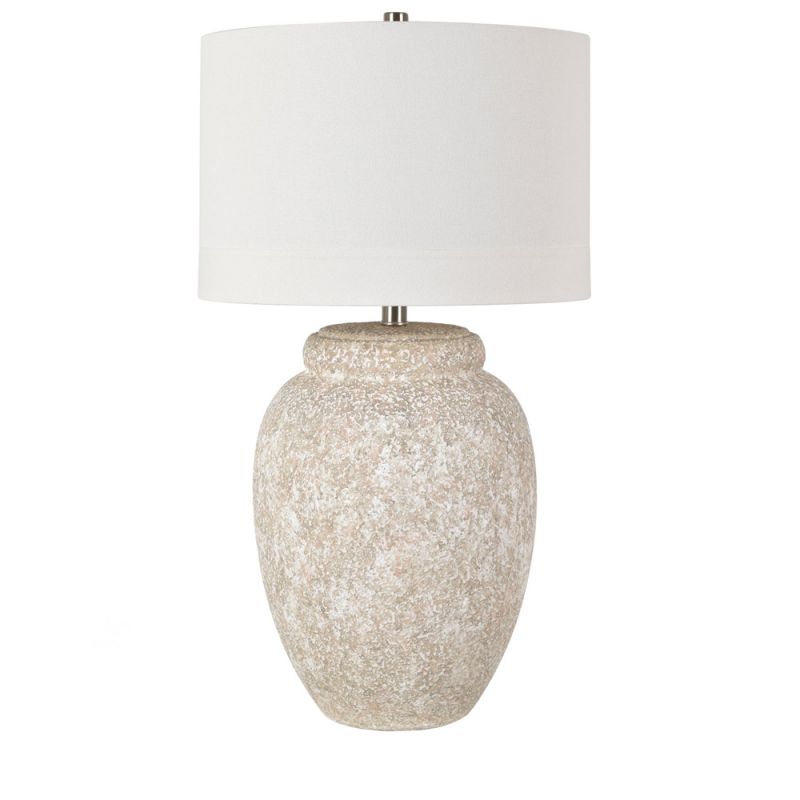 Crestview Collection - Dune Large Scale Textured Ceramic Table Lamp - CVAZP052