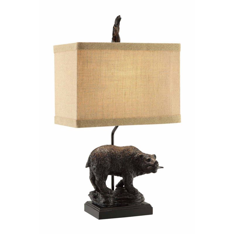 Crestview Collection - Fishing Bear Table Lamp - (Set of 2) - CVAVP133