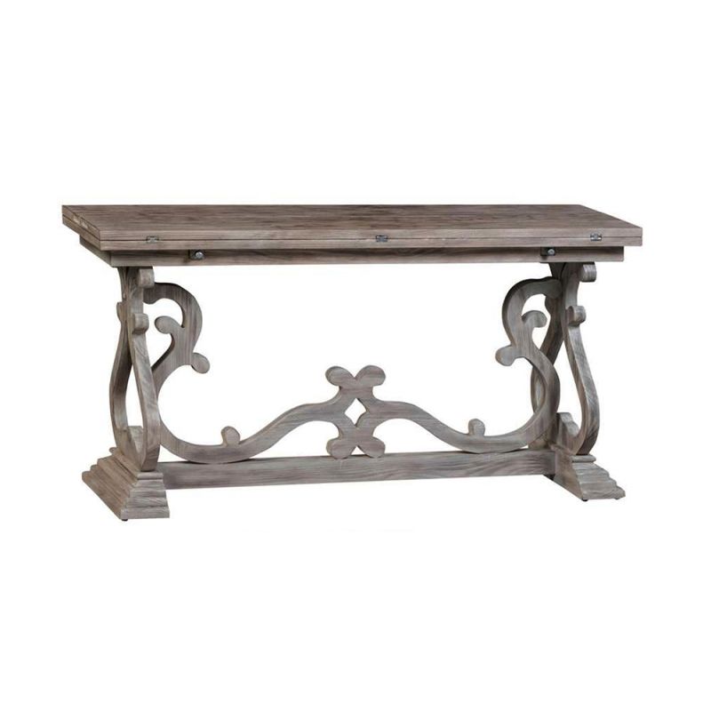 Crestview Collection - Hawthorne Estate Flip Out Console Table - CVFVR8004