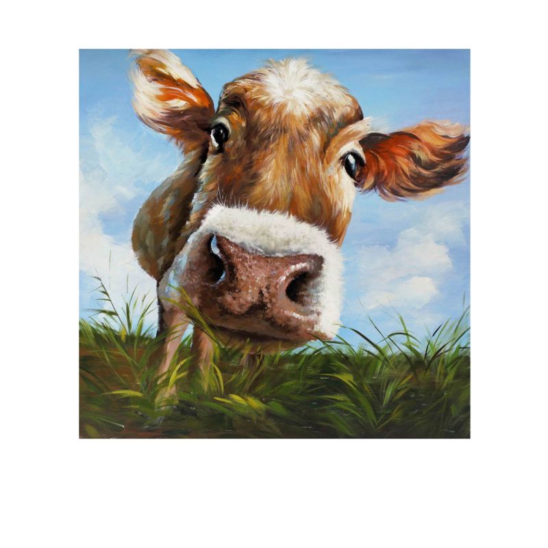 Crestview Collection - Hello Handpaint Wall Art - CVTOP1747