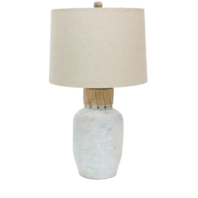 Crestview Collection - Isla Cane Wrapping Table Lamp - CVIDZA040