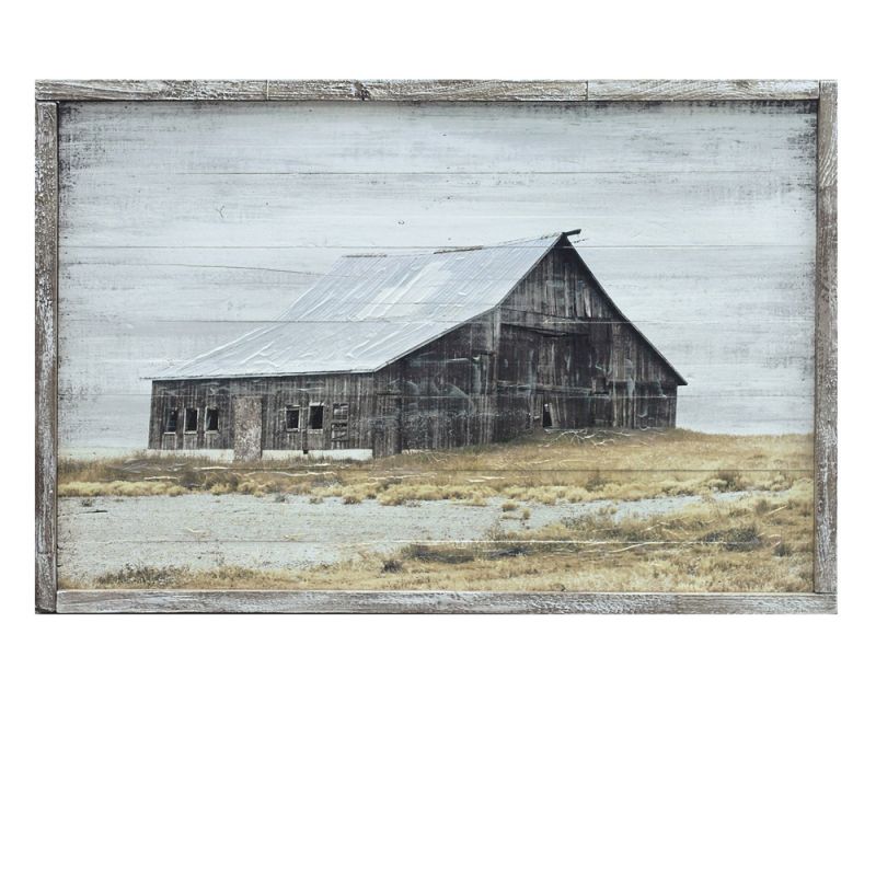 Crestview Collection - Mac'S Barn Wall Art - CVTOP2607 - CLOSEOUT