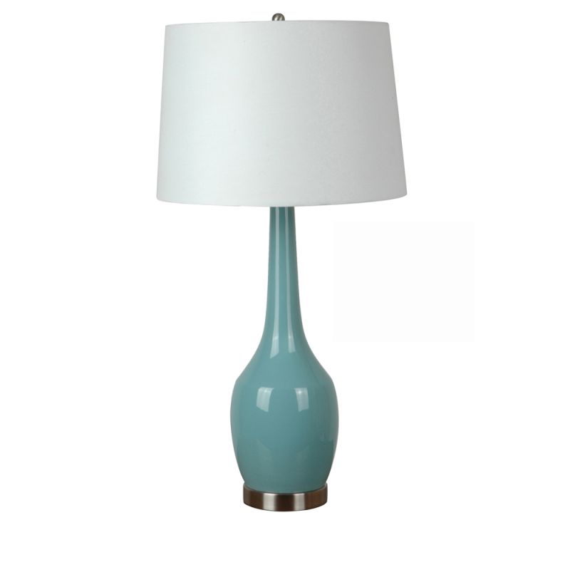 Crestview Collection - Nina Blue Table Lamp - (Set of 2) - CVAP1344C