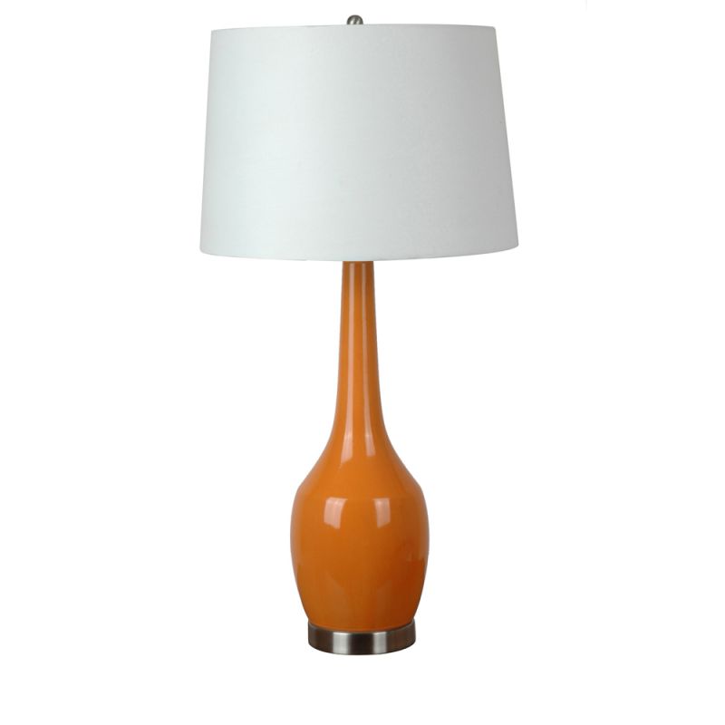 Crestview Collection - Nina Orange Table Lamp - (Set of 2) - CVAP1344A