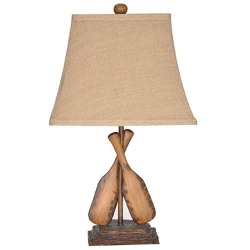 Crestview Collection - Oar Accent Lamp - (Set of 2) - CVAUP904