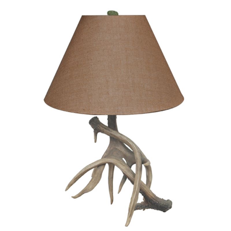 Crestview Collection - Trophy Table Lamp Burlap Shade - (Set of 2) - CVANP949B