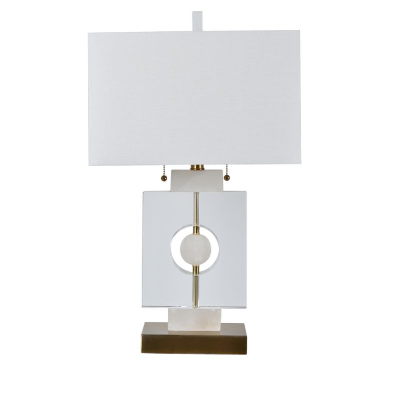 Crestview Collection - Yates Geometric Shapes Table Lamp - CVAZMB031 - CLOSEOUT