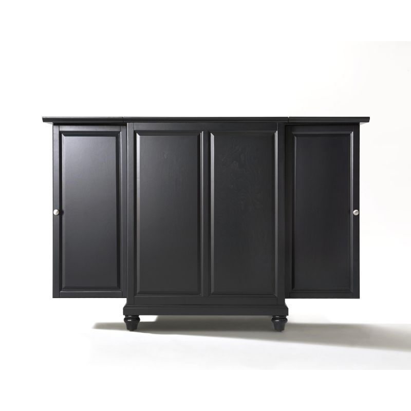 Crosley Furniture - Cambridge Expandable Bar Cabinet in Black Finish - KF40001DBK