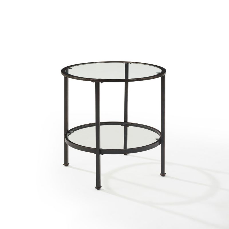 Crosley Furniture - Aimee End Table Oil Rubbed Bronze - CF1309-BZ