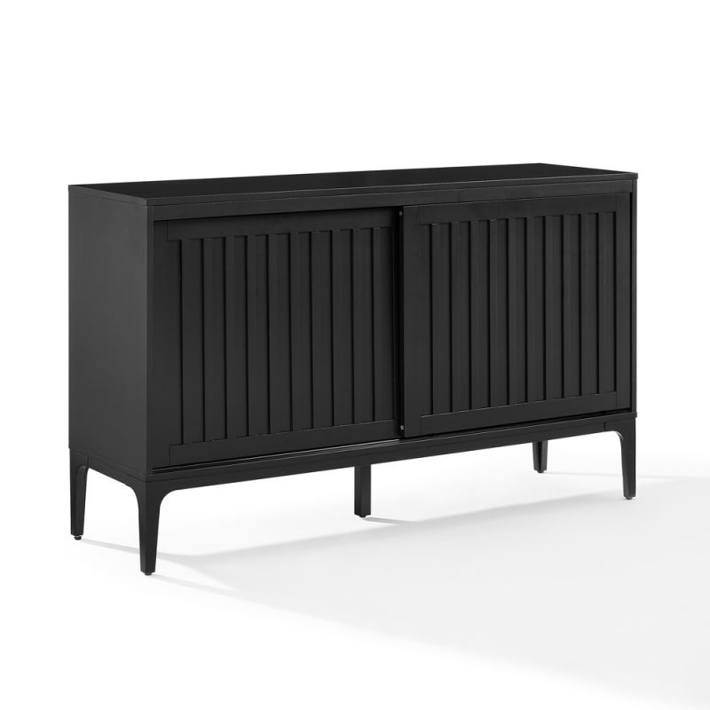 Crosley Furniture - Asher Sideboard Matte Black - CF4219-MB