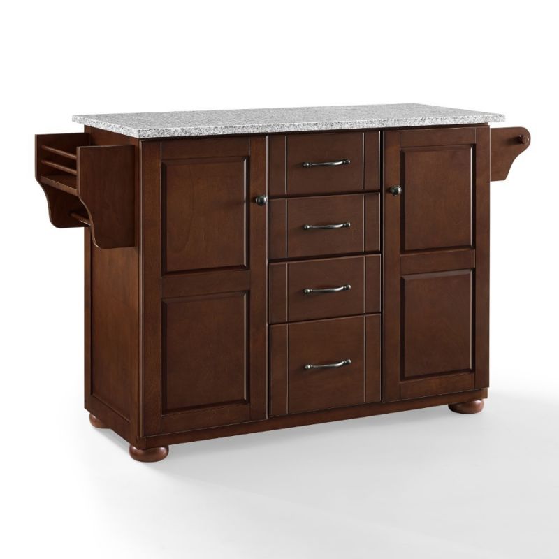 Crosley Furniture - Eleanor Solid Granite Top Kitchen Island - KF30173AMA