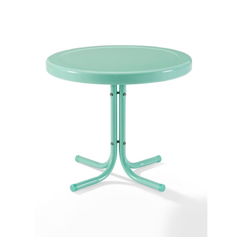 Crosley Furniture - Griffith Side Table in Aqua - CO1011A-AQ