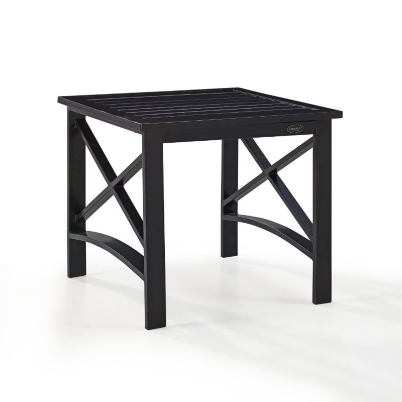 Crosley Furniture - Kaplan Side Table in Oiled Bronze - CO6208-BZ