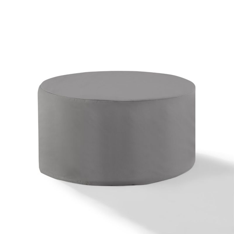 Crosley Furniture - Outdoor Catalina Round Table Furniture Cover Gray - CO7508-GY