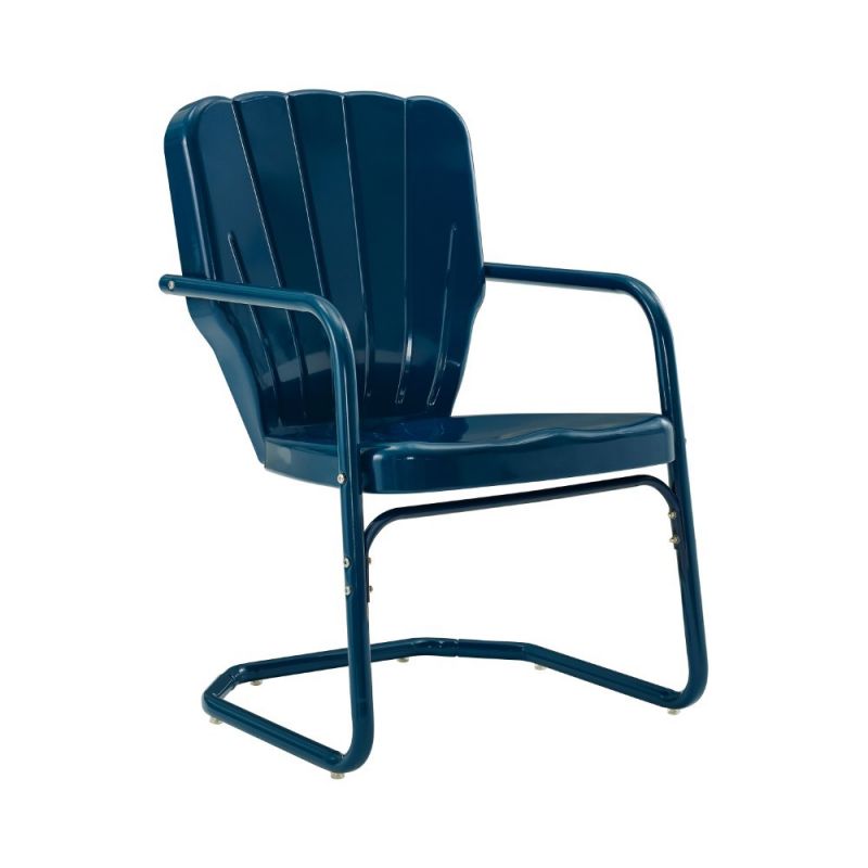 Crosley Furniture - Ridgeland Metal Chair (Set of 2) - CO1031-NV