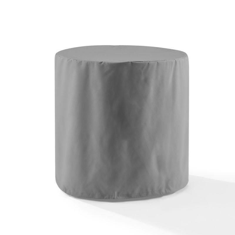 Crosley Furniture - Round Outdoor Bistro Table Furniture Cover Gray - CO7513-GY