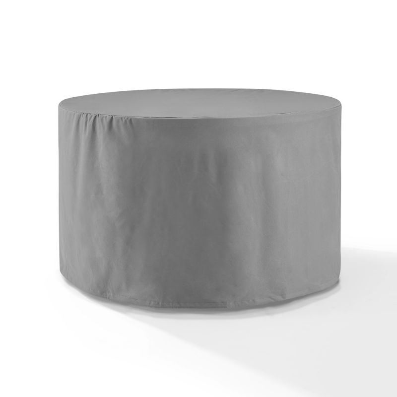 Crosley Furniture - Round Outdoor Dining Table Furniture Cover Gray - CO7512-GY