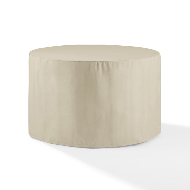 Crosley Furniture - Round Outdoor Dining Table Furniture Cover Tan - CO7512-TA