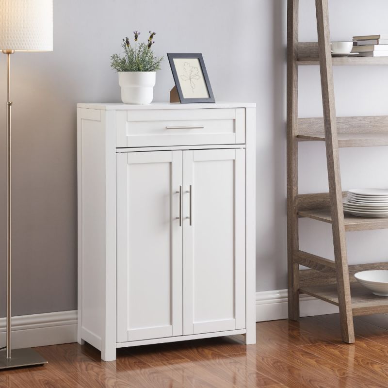 Crosley Furniture - Savannah Storage Cabinet White - CF3116-WH