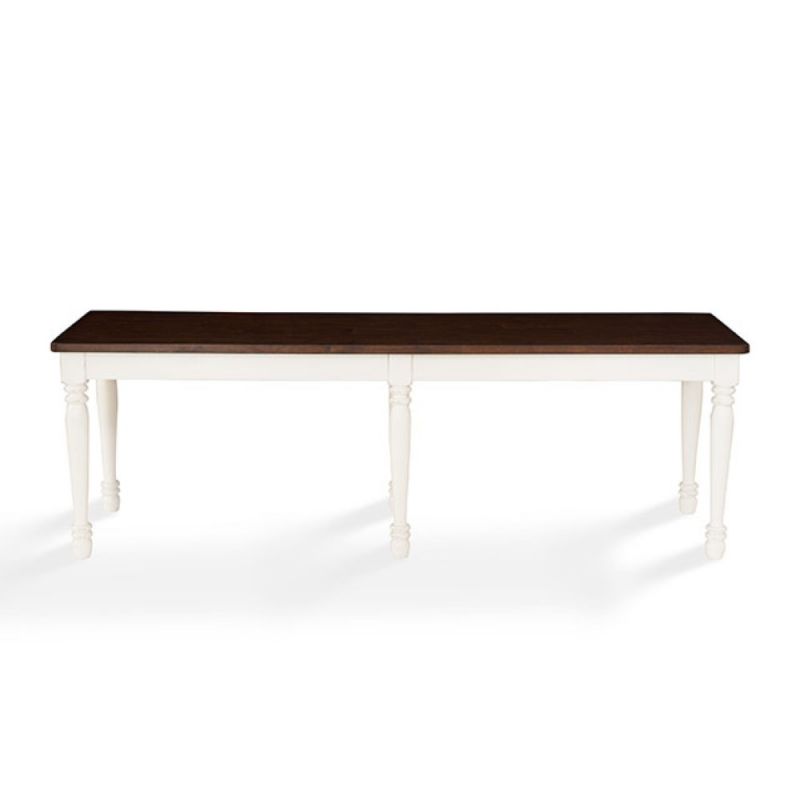 Crosley Furniture - Shelby Dining Bench in White - CF501118-WH