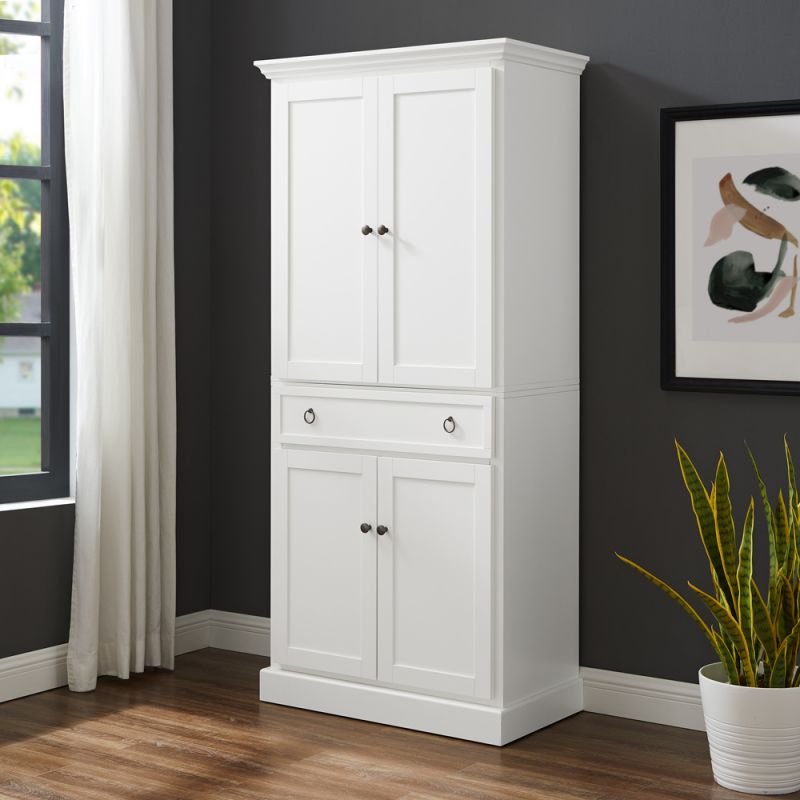 Crosley Furniture Winston Storage Pantry White - KF33026WH