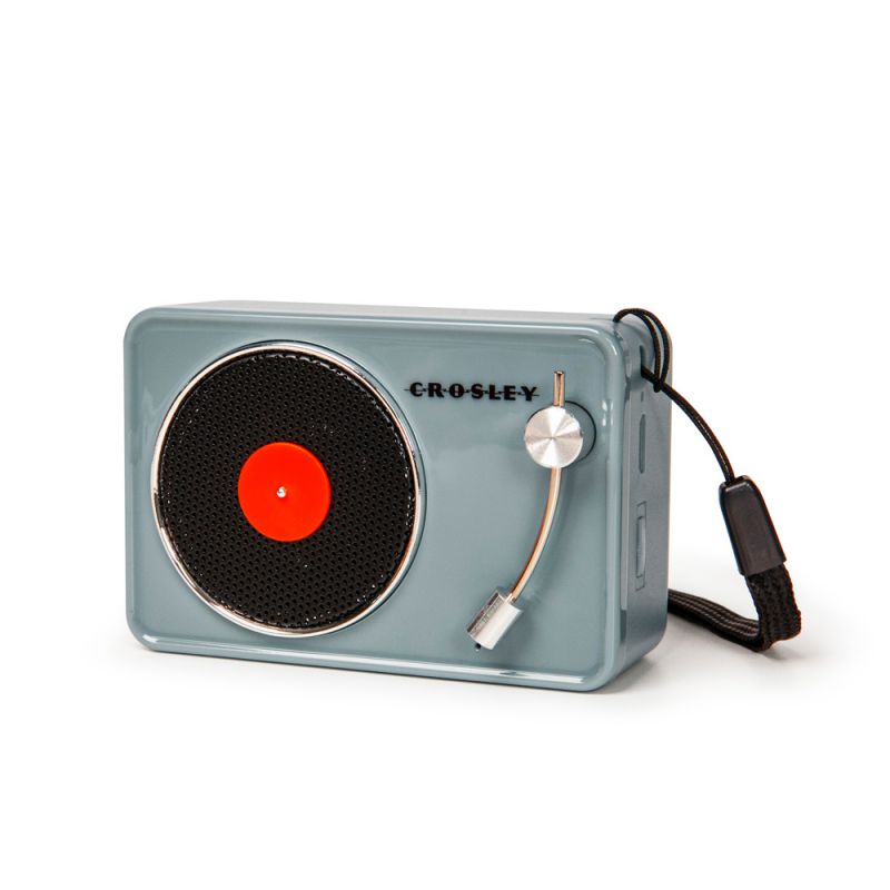 Crosley Radio - Mini Record Player Bluetooth Speaker In Tourmaline - CR3029A-TN