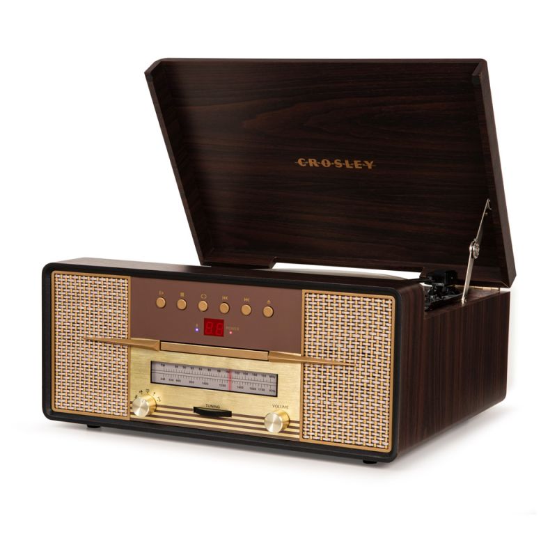 Crosley Radio - Rhapsody 7-In-1 Record Player In Mahogany - CR7016A-MA