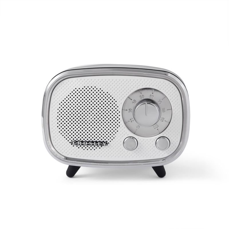 Crosley Radio - Rondo Bluetooth Speaker In White - CR3039A-WH
