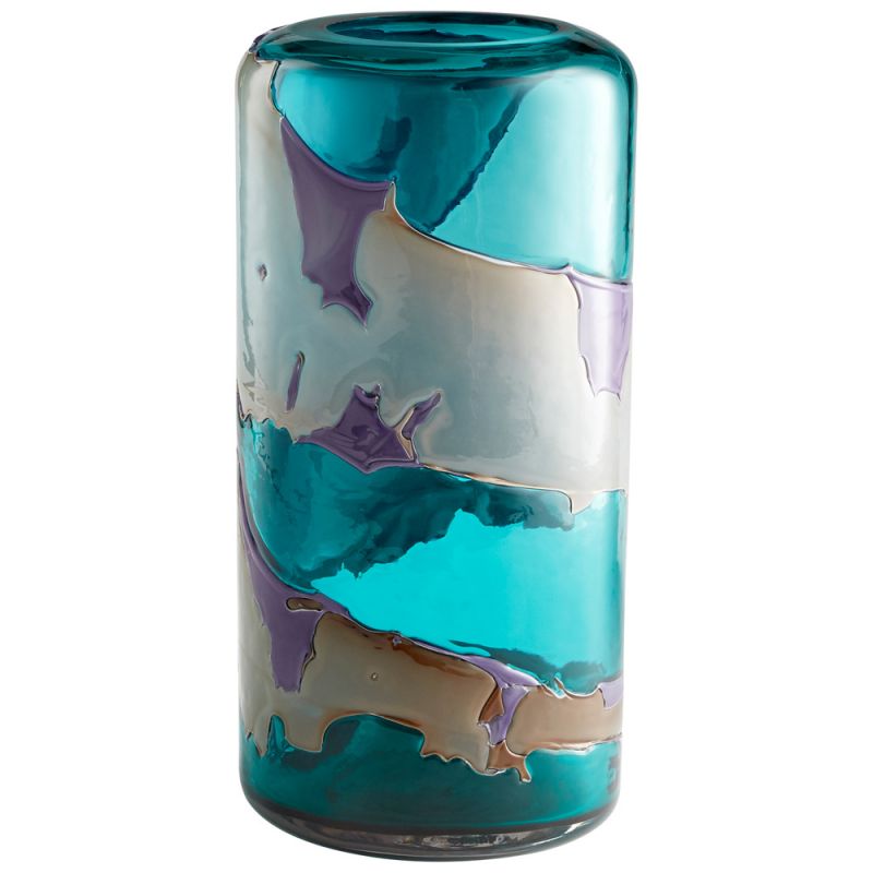 Cyan Design - Ahoy Vase in Blue - Medium - 10847