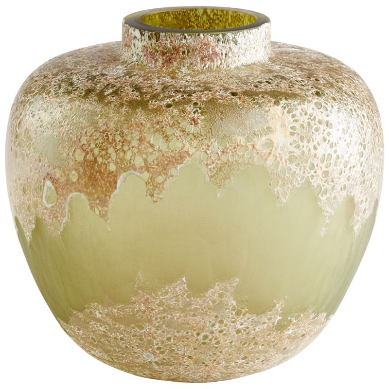 Cyan Design - Alkali Vase in Forest Stone - Small - 10844