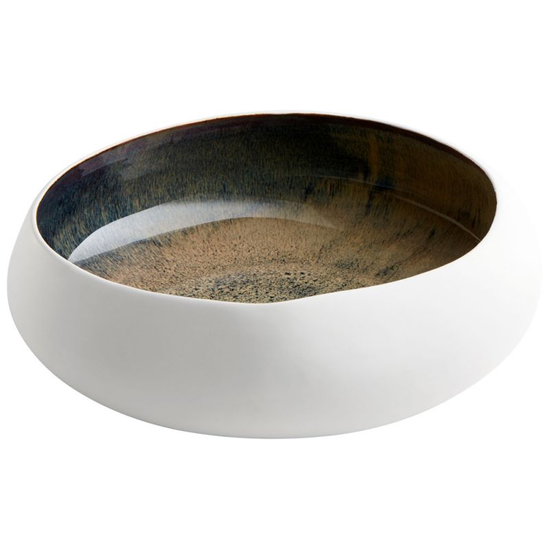 Cyan Design - Android Bowl in White and Oyster - Medium - 10255