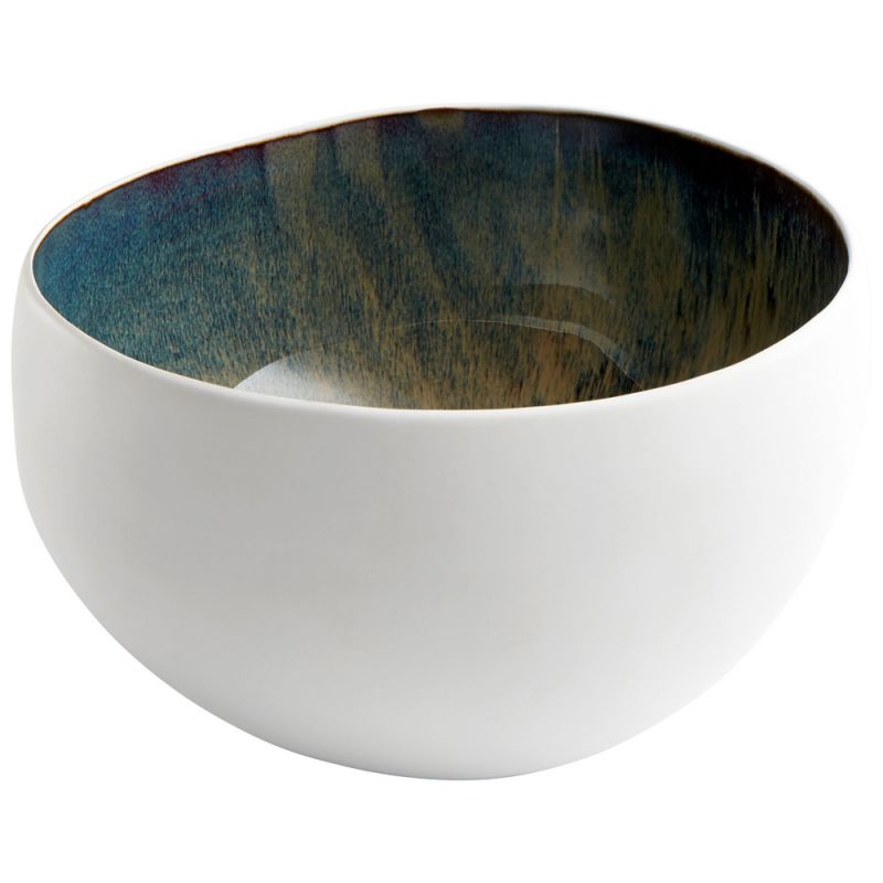 Cyan Design - Android Bowl in White and Oyster - Small - 10254