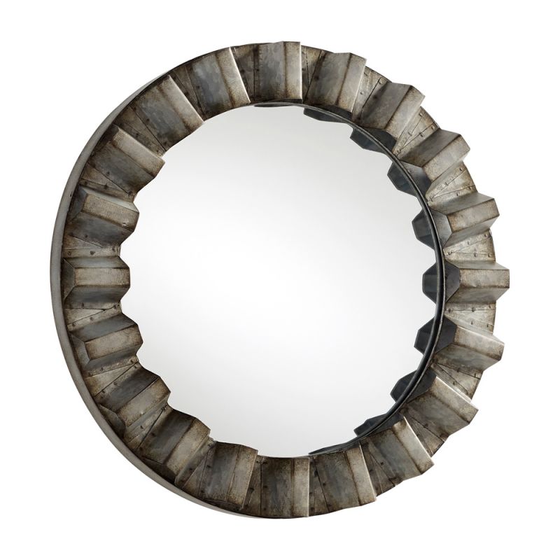 Cyan Design - Argos Mirror in Galvanized - Medium - 10396