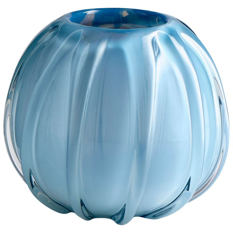 Cyan Design - Artic Chill Vase in Blue - Small - 09194