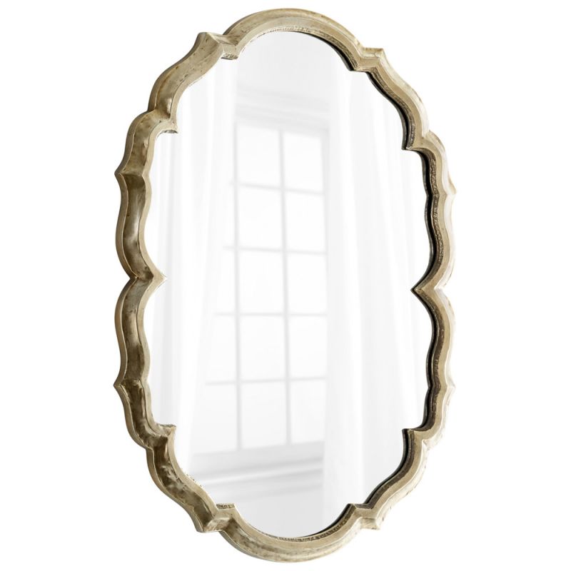 Cyan Design - Banning Mirror in Silver - 07913