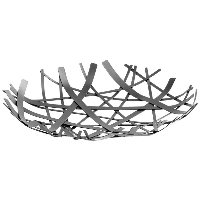 Cyan Design - Belgian Basket in Graphite - Medium - 10522