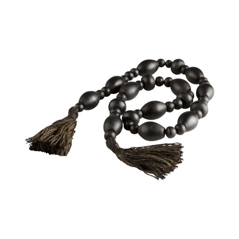 Cyan Design - Blizzard Stone Beads in Black - 11140