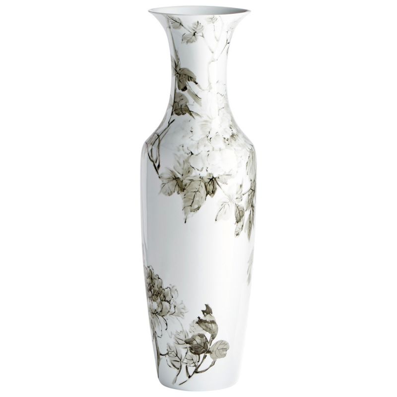 Cyan Design - Blossom Vase in Black and White - 09882