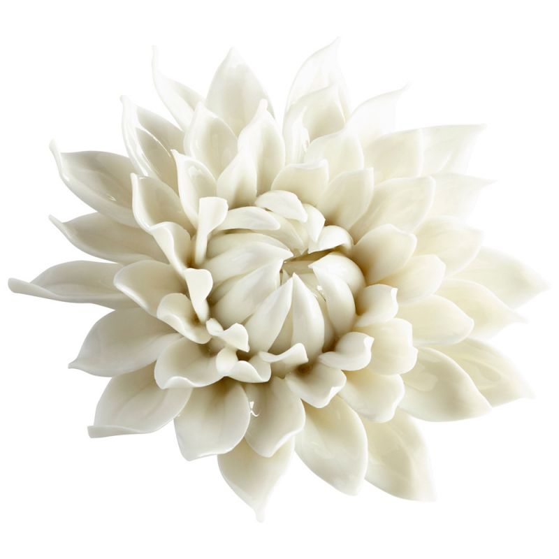 Cyan Design - Blossoming Spring Wall Decor in Off White Glaze - Large - 09114