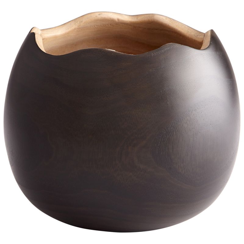 Cyan Design - Bol Vase in Black - Large - 07500