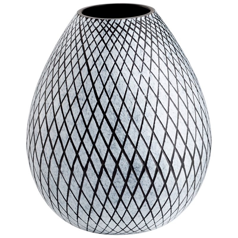 Cyan Design - Bozeman Vase in Frosted Grey - Medium - 11094