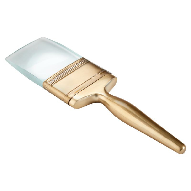 Cyan Design - Brush Sculpture in Gold - 11168