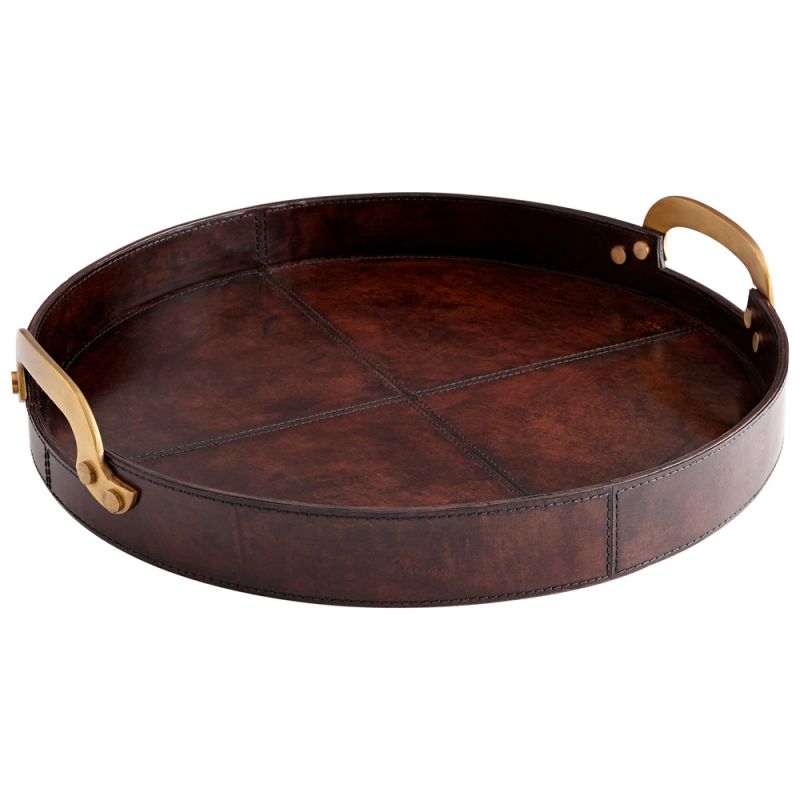 Cyan Design - Bryant Tray in Brown - Small - 06974