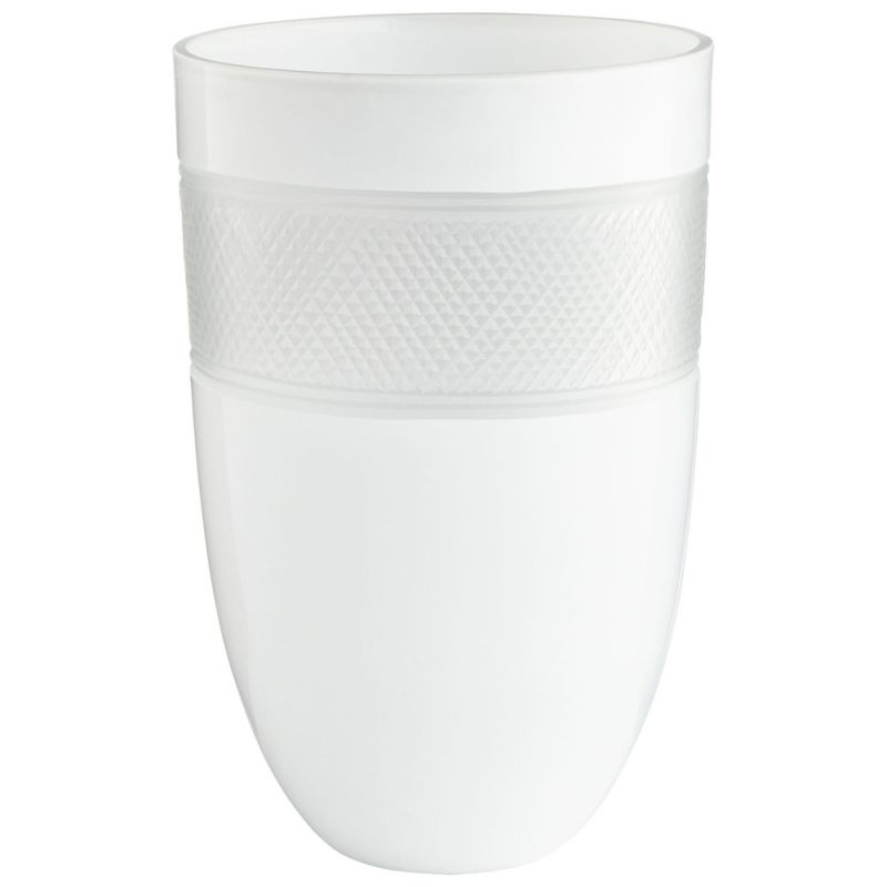 Cyan Design - Calypso Vase in White - Large - 08654 - CLOSEOUT