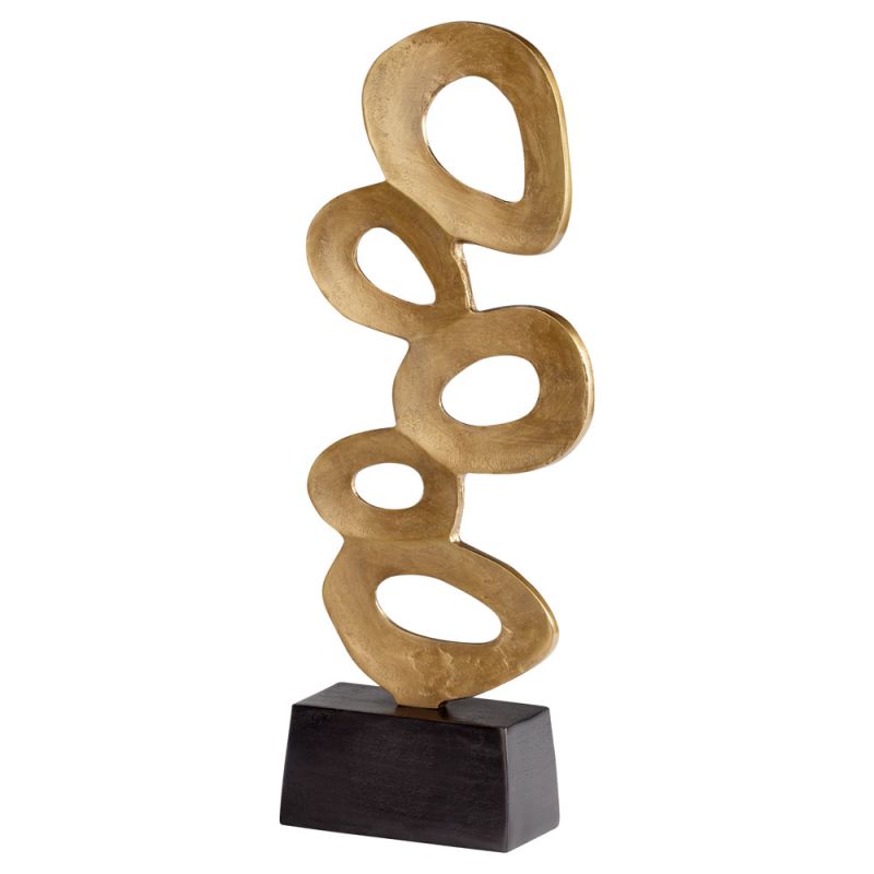 Cyan Design - Chellean Lux #1 Sculpture in Gold - 11178
