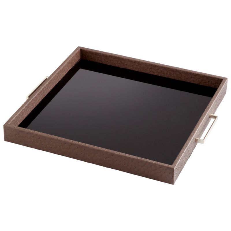 Cyan Design - Chelsea Tray in Brown - Large - 06007