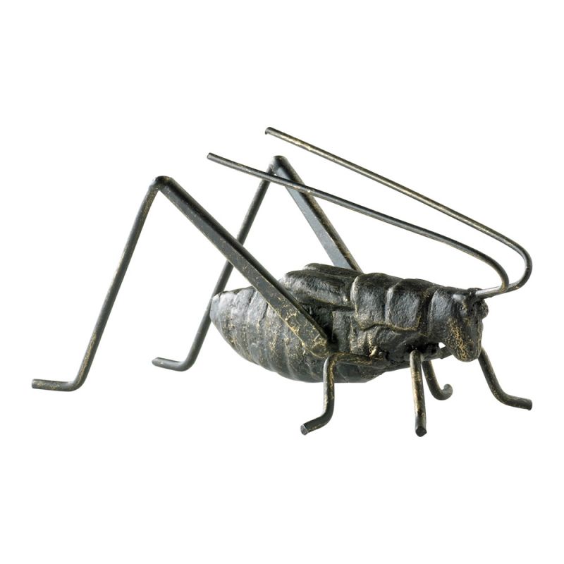 Cyan Design - Cricket Sculpture in Raw Steel - 04351