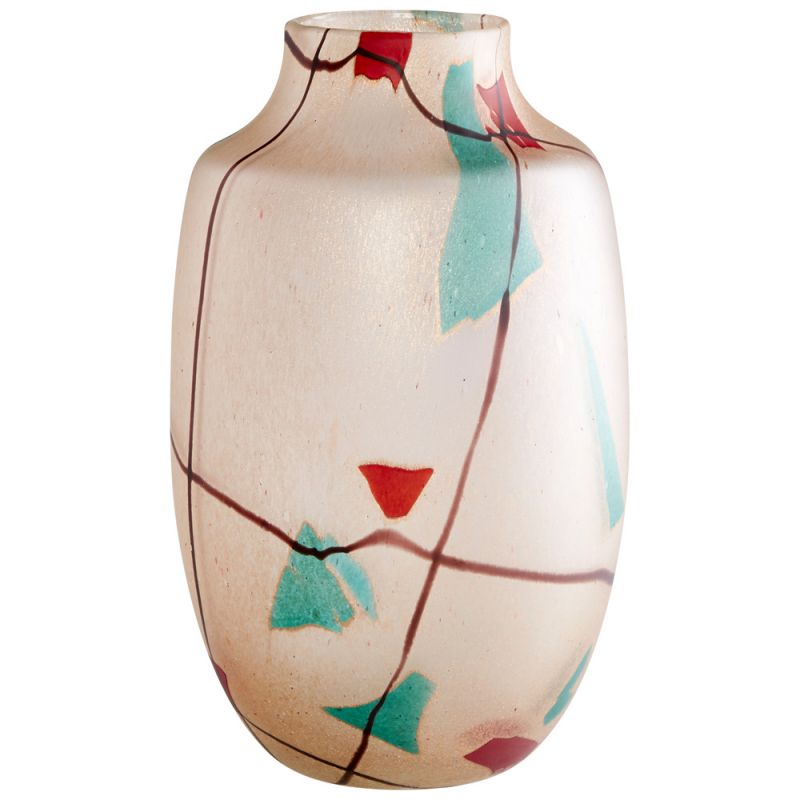 Cyan Design - Cuzco Vase in Amber - Large - 10861