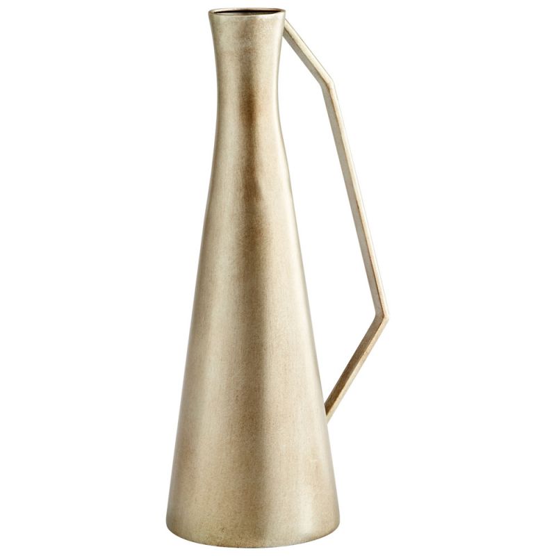 Cyan Design - Dhaka Vase in Nickel - Small - 09861